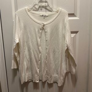 Plus size 3xl brand new white sweater super soft